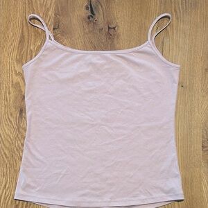 Neiwai Shadow Pink Stretch Camisole Spaghetti Straps Size XS Reg. $39 NWT